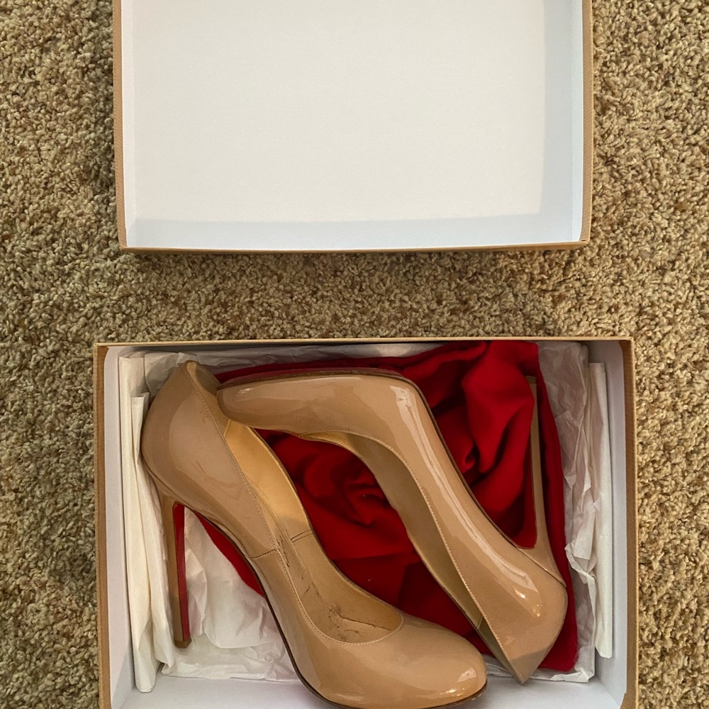 Christian Louboutin Lady Lynch 120 Nude